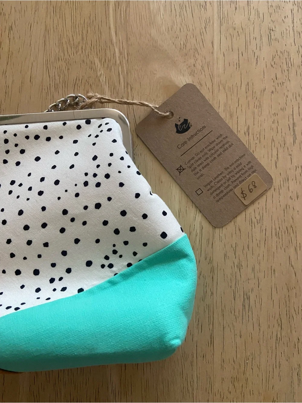 Handmade Clutch Purse by local Seattle Boejack Design